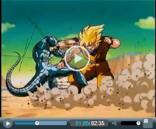 dragon ball z en video