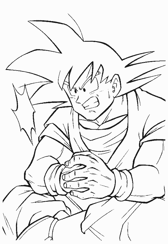 dbz warriors coloring pages - photo #32