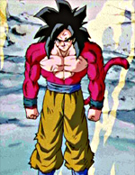 Goku as a Super Saiyan 4