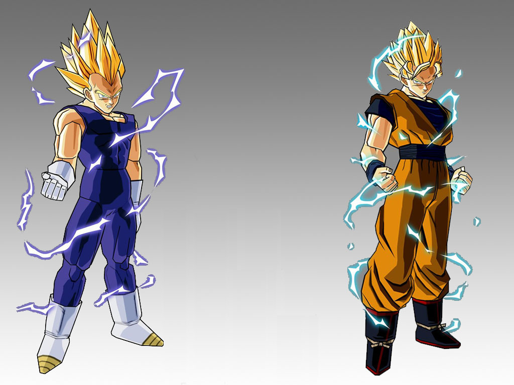 DBZ Warriors - Standard Dragonball Z Wallpapers of Goku, Vegeta, Trunks, 